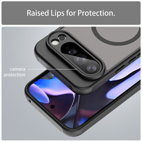 Husa de protectie Techsuit HaloFrost II MagSafe compatibil cu Google Pixel 11 Pro XL, Albastru