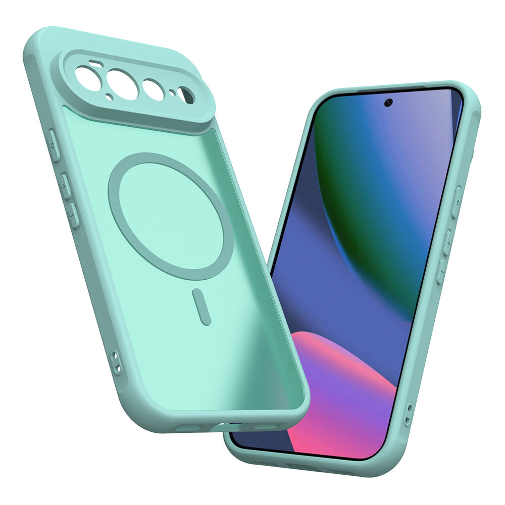 Husa de protectie Techsuit HaloFrost II MagSafe compatibil cu Google Pixel 11, Verde Menta