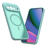 Husa de protectie Techsuit HaloFrost II MagSafe compatibil cu Google Pixel 11, Verde Menta