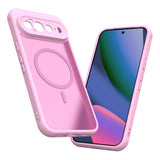 Husa de protectie Techsuit HaloFrost II MagSafe compatibil cu Google Pixel 11, Roz