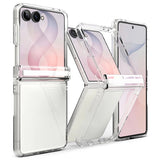 Husa de protectie Ringke Fusion compatibil cu Samsung Galaxy Z Flip8, Transparent