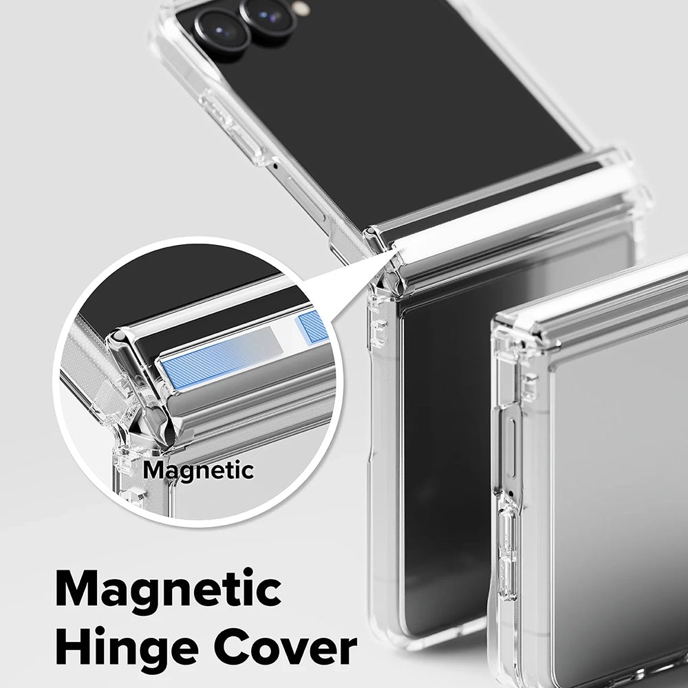 Husa de protectie Ringke Fusion compatibil cu Samsung Galaxy Z Flip8, Transparent
