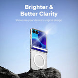 Husa de protectie Ringke Fusion compatibil cu Samsung Galaxy Z Flip8, Transparent
