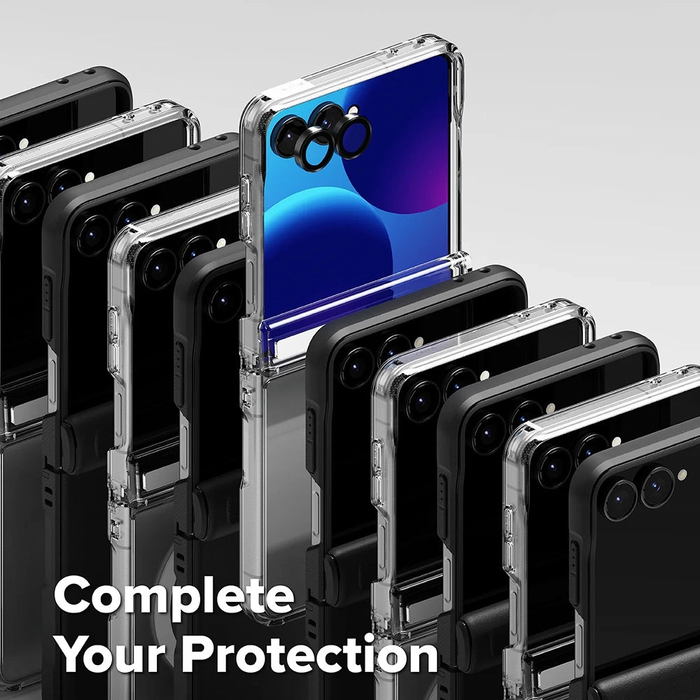 Husa de protectie Ringke Onyx compatibil cu Samsung Galaxy Z Flip8, Negru