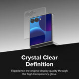 Folie de protectie Ringke compatibil cu Samsung Galaxy Z Flip8, Transparent
