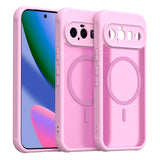 Husa de protectie Techsuit HaloFrost II MagSafe compatibil cu Google Pixel 11, Roz