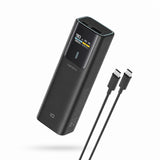 Baterie externa Cuktech PB100P (CKPB100PGLBL), 10000mAh, USB-C / USB, 150W, Negru