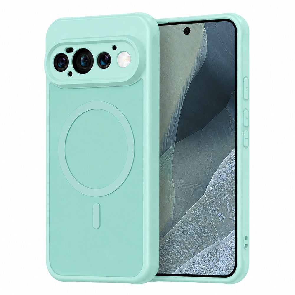 Husa de protectie Techsuit HaloFrost II MagSafe compatibil cu Google Pixel 11 Pro, Verde Menta