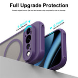 Husa de protectie Techsuit HaloFrost II MagSafe compatibil cu Google Pixel 11 Pro, Mov