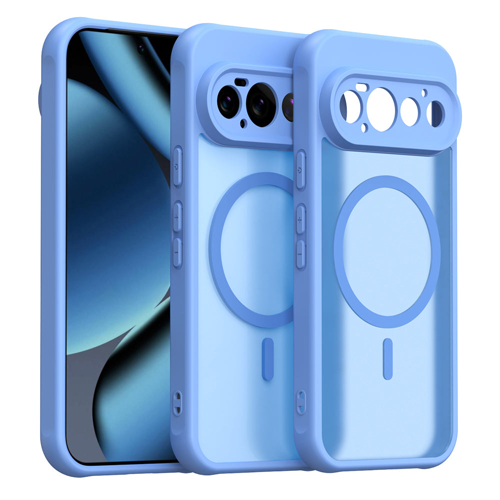 Husa de protectie Techsuit HaloFrost II MagSafe compatibil cu Google Pixel 11 Pro, Albastru