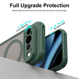 Husa de protectie Techsuit HaloFrost II MagSafe compatibil cu Google Pixel 11 Pro, Verde