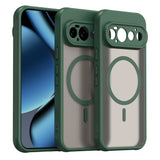 Husa de protectie Techsuit HaloFrost II MagSafe compatibil cu Google Pixel 11 Pro, Verde