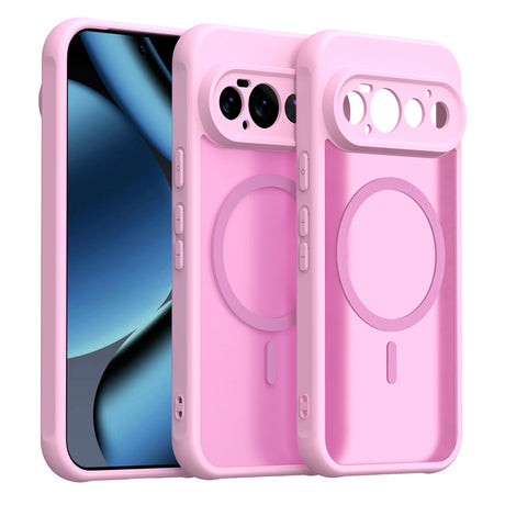 Husa de protectie Techsuit HaloFrost II MagSafe compatibil cu Google Pixel 11 Pro, Roz