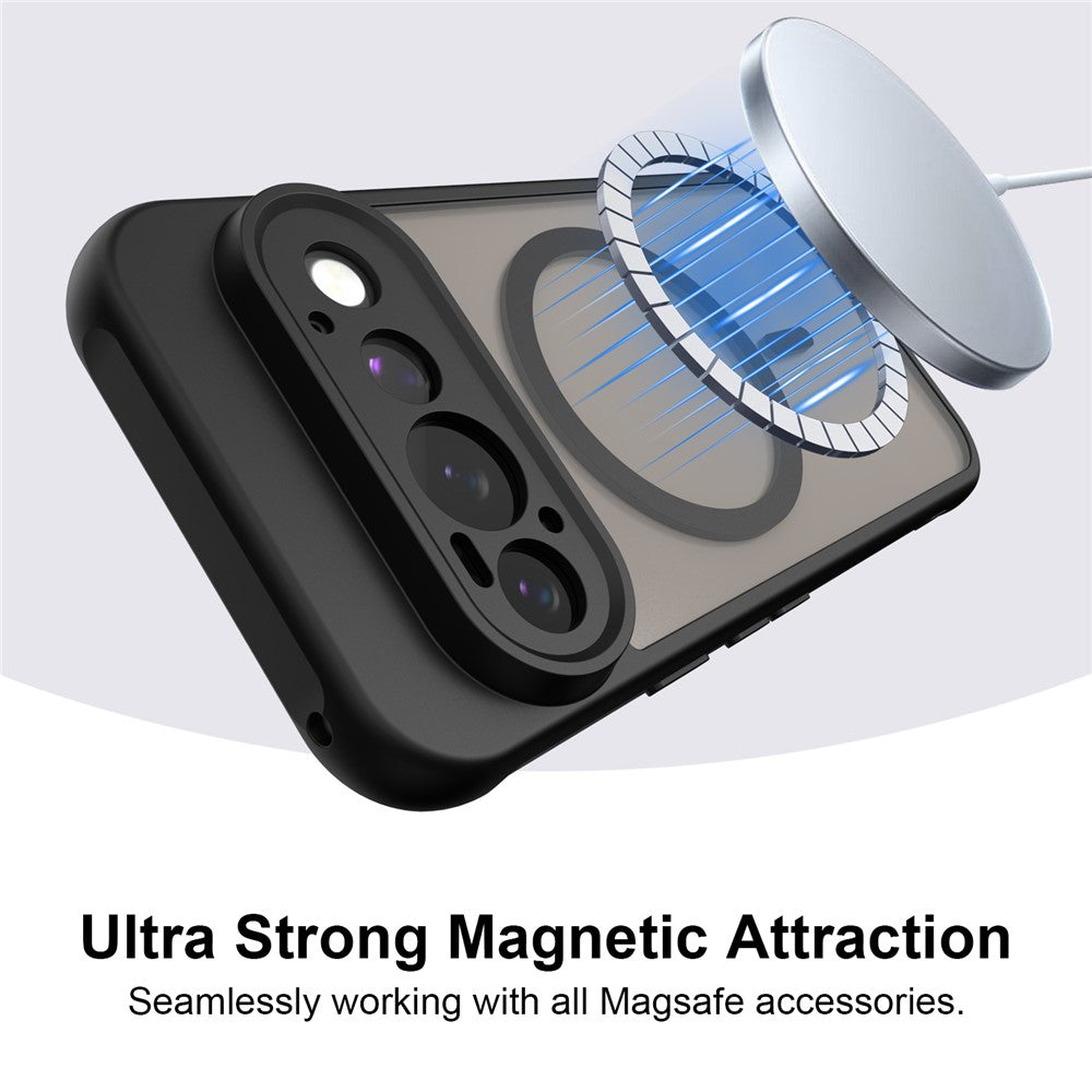 Husa de protectie Techsuit HaloFrost II MagSafe compatibil cu Google Pixel 11 Pro, Roz