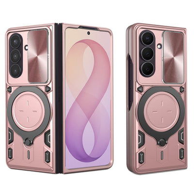Husa de protectie Techsuit CamGuard Pro compatibil cu Samsung Galaxy Z Fold7 / Z Fold8 Ultra, Roz Auriu