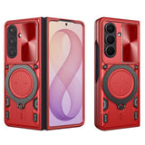 Husa de protectie Techsuit CamGuard Pro compatibil cu Samsung Galaxy Z Fold7 / Z Fold8 Ultra, Roșu