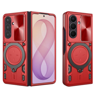 Husa de protectie Techsuit CamGuard Pro compatibil cu Samsung Galaxy Z Fold7 / Z Fold8 Ultra, Roșu