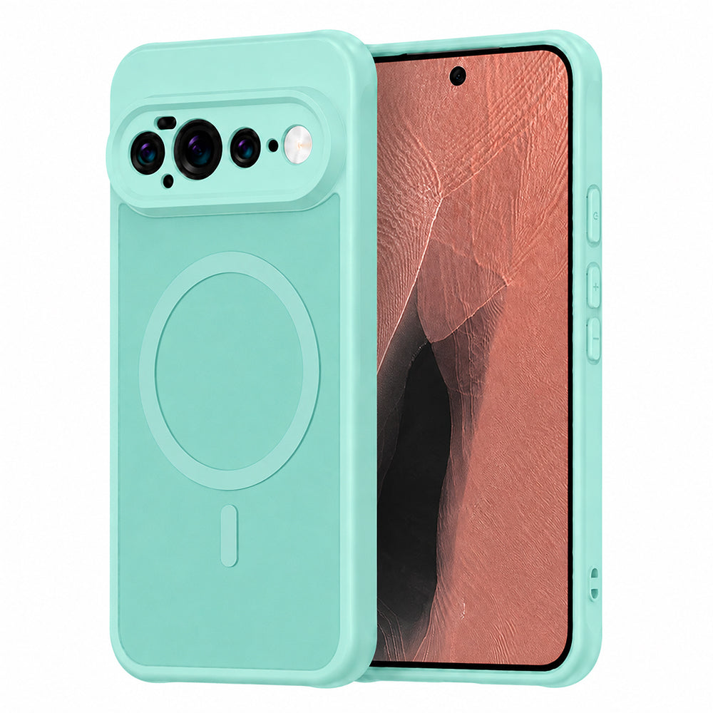 Husa de protectie Techsuit HaloFrost II MagSafe compatibil cu Google Pixel 11 Pro XL, Verde menta