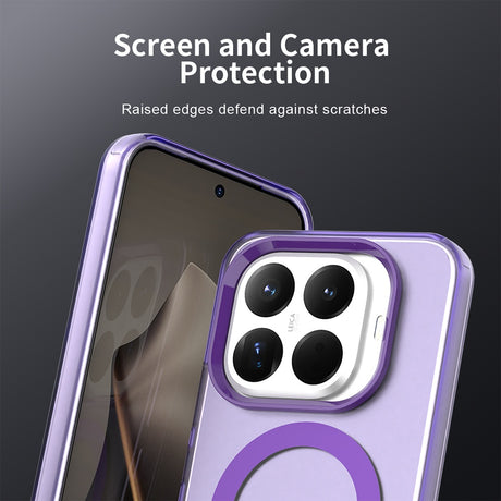 Husa de protectie Techsuit CandyCase MagSafe compatibil cu Xiaomi 17T, Mov