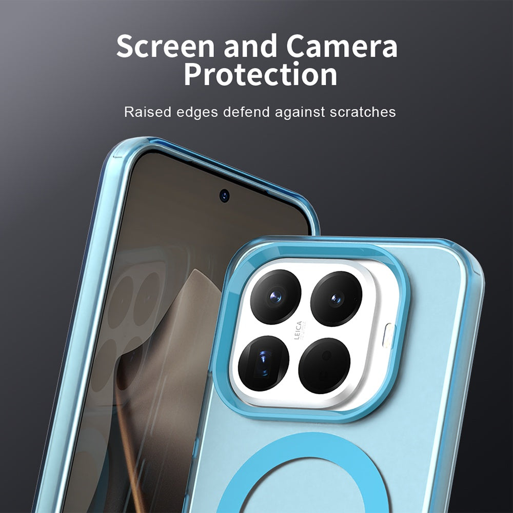Husa de protectie Techsuit CandyCase MagSafe compatibil cu Xiaomi 17T Pro, Albastru