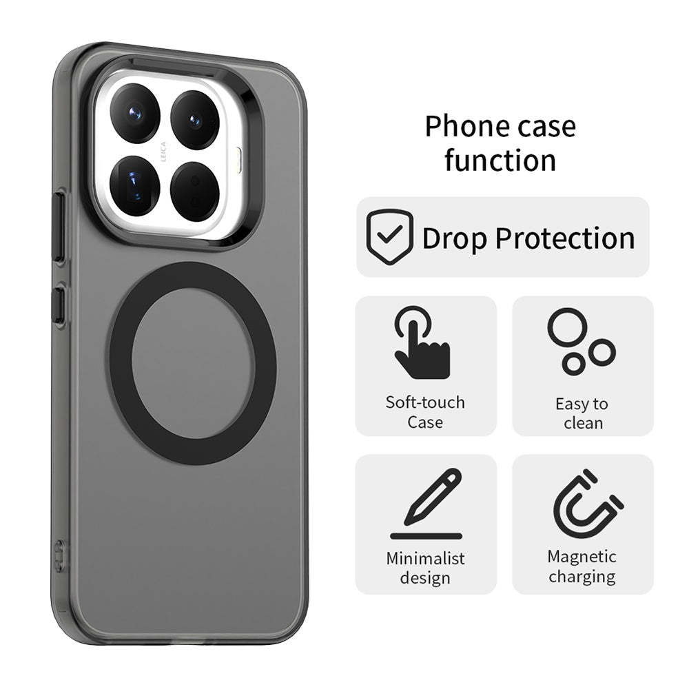 Husa de protectie Techsuit CandyCase MagSafe compatibil cu Xiaomi 17T Pro, Negru