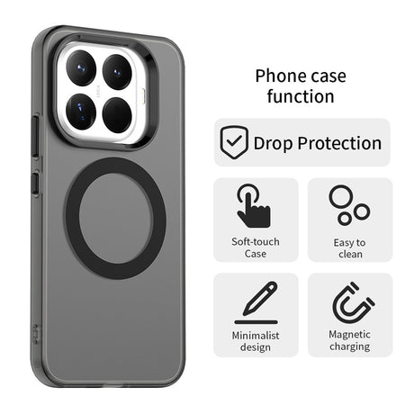 Husa de protectie Techsuit CandyCase MagSafe compatibil cu Xiaomi 17T Pro, Negru
