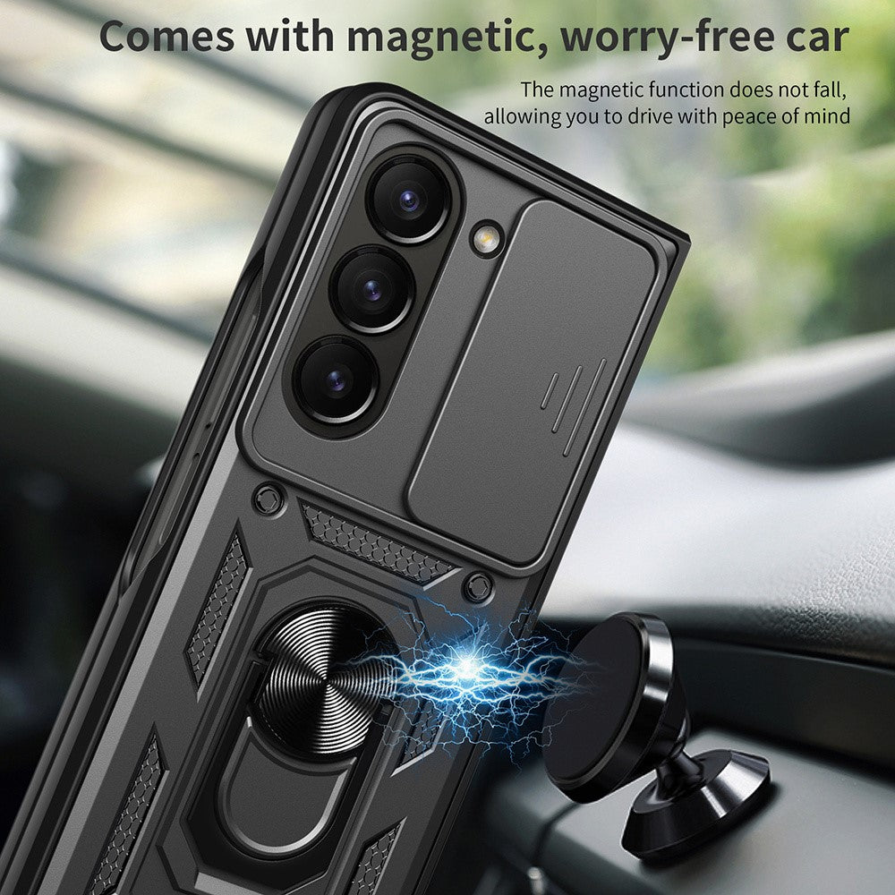 Husa de protectie Techsuit CamShield Series compatibil cu Samsung Galaxy Z Fold7 / Z Fold8 Ultra, Negru