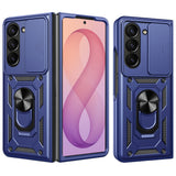 Husa de protectie Techsuit CamShield Series compatibil cu Samsung Galaxy Z Fold7 / Z Fold8 Ultra, Albastru
