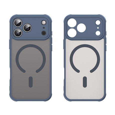 Husa de protectie Techsuit HaloFrost II MagSafe compatibil cu iPhone 18 Pro Max / iPhone 17 Pro Max, Albastru