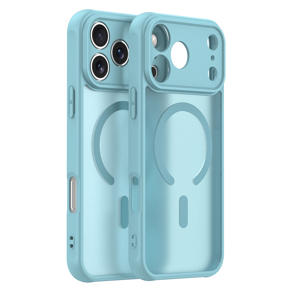 Husa de protectie Techsuit HaloFrost II MagSafe compatibil cu iPhone 18 Pro / iPhone 17 Pro, Verde