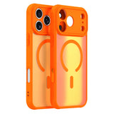 Husa de protectie Techsuit HaloFrost II MagSafe compatibil cu iPhone 18 Pro / iPhone 17 Pro, Portocaliu