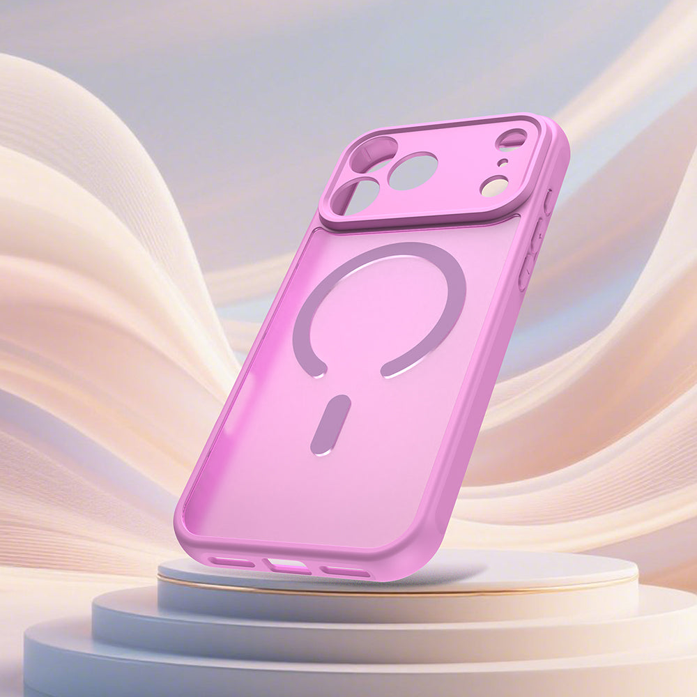 Husa de protectie Techsuit HaloFrost II MagSafe compatibil cu iPhone 18 Pro / iPhone 17 Pro, Portocaliu