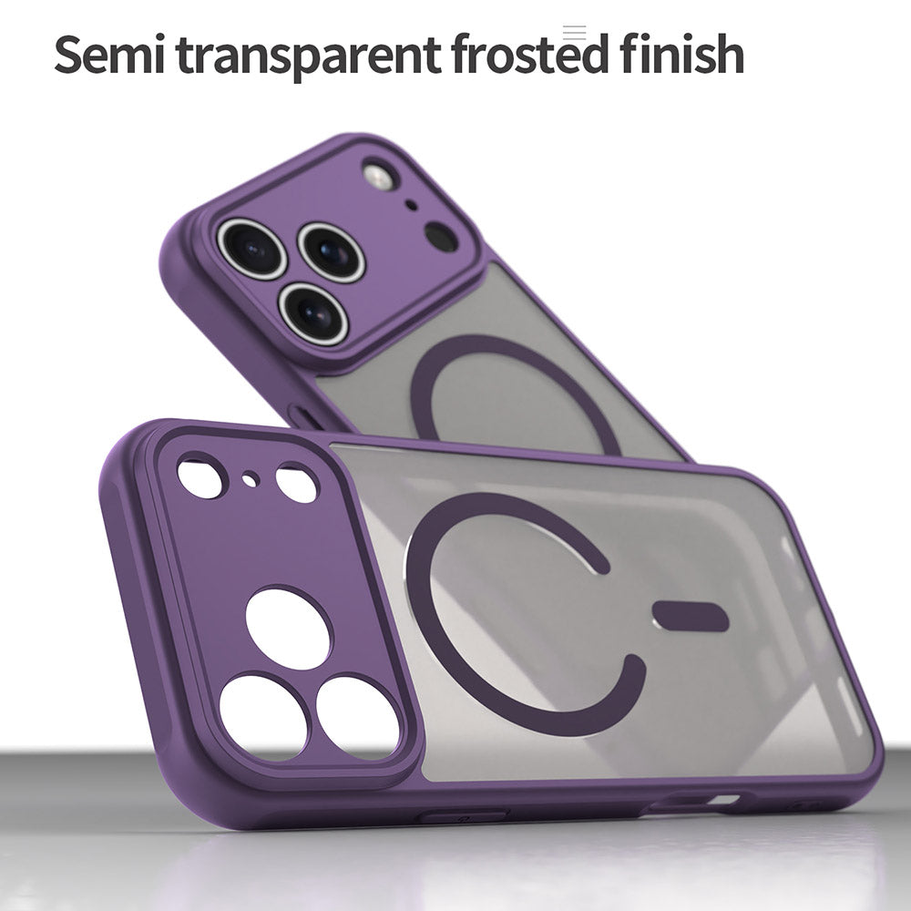 Husa de protectie Techsuit HaloFrost II MagSafe compatibil cu iPhone 18 Pro / iPhone 17 Pro, Mov