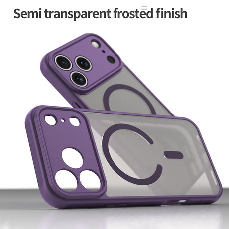 Husa de protectie Techsuit HaloFrost II MagSafe compatibil cu iPhone 18 Pro / iPhone 17 Pro, Mov