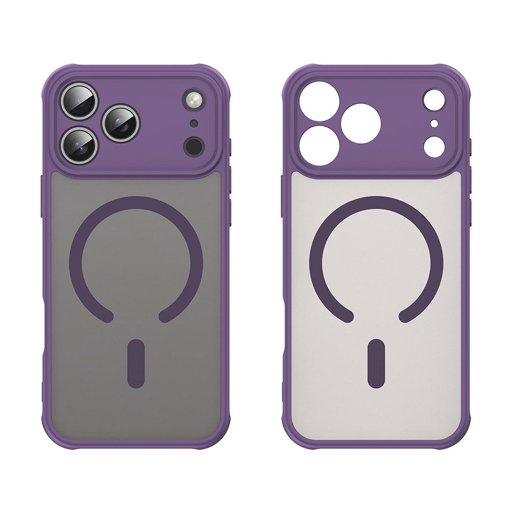 Husa de protectie Techsuit HaloFrost II MagSafe compatibil cu iPhone 18 Pro / iPhone 17 Pro, Mov