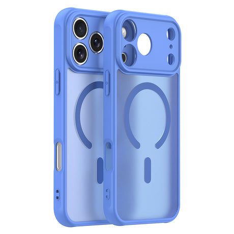 Husa de protectie Techsuit HaloFrost II MagSafe compatibil cu iPhone 18 Pro / iPhone 17 Pro, Albastru