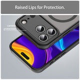 Husa de protectie Techsuit HaloFrost II MagSafe compatibil cu iPhone 18 Pro / iPhone 17 Pro, Negru