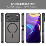 Husa de protectie Techsuit HaloFrost II MagSafe compatibil cu iPhone 18 Pro / iPhone 17 Pro, Negru