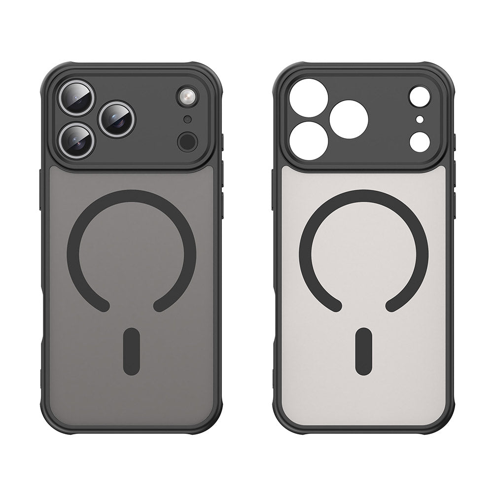 Husa de protectie Techsuit HaloFrost II MagSafe compatibil cu iPhone 18 Pro / iPhone 17 Pro, Negru