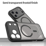 Husa de protectie Techsuit HaloFrost II MagSafe compatibil cu iPhone 18 Pro / iPhone 17 Pro, Negru