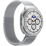 Curea smartwatch Spigen Metal Fit compatibil cu Samsung Galaxy Watch9 / Watch8 / Watch8 Classic, Argintiu