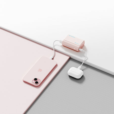 Baterie externa Cuktech PB100 (CUK0PB100DGR), 10000mAh, USB-C / USB, 30W, Gri