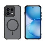 Husa de protectie Techsuit HaloFrost II MagSafe compatibil cu Oppo Reno16 Pro, Negru