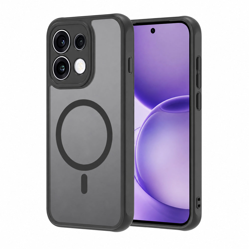 Husa de protectie Techsuit HaloFrost II MagSafe compatibil cu Oppo Reno16 F / Reno16 FS, Negru