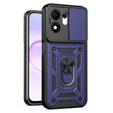 Husa de protectie Techsuit CamShield Series compatibil cu Honor 600 Smart, Albastru