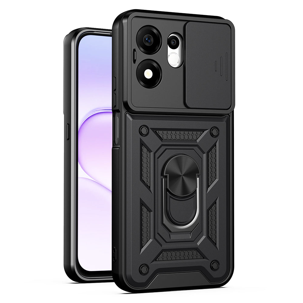 Husa de protectie Techsuit CamShield Series compatibil cu Honor 600 Smart, Negru