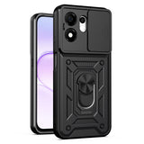 Husa de protectie Techsuit CamShield Series compatibil cu Honor 600 Smart, Negru