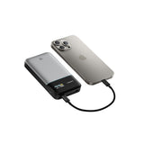 Baterie externa Cuktech PB150S, 15000mAh, USB-C / USB, 100W, Gri