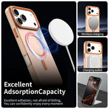 Husa de protectie Techsuit CandyCase MagSafe compatibil cu iPhone 18 Pro / iPhone 17 Pro, Portocaliu