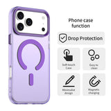 Husa de protectie Techsuit CandyCase MagSafe compatibil cu iPhone 18 Pro / iPhone 17 Pro, Mov